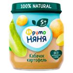 Пюре Фруто Няня Кабачок картофель 110г