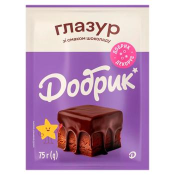 Glazura Dobrik ciocolata 75g - cumpărați, prețuri pentru BONUS - foto 1