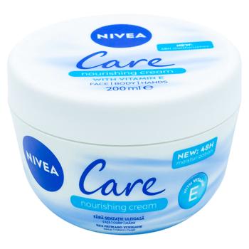 Крем для тела Nivea Care 200мл - купить, цены на BONUS - фото 1