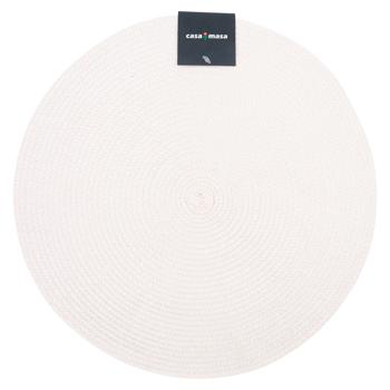 Suport farfurie Simple crem 38cm - купить, цены на BONUS - фото 1