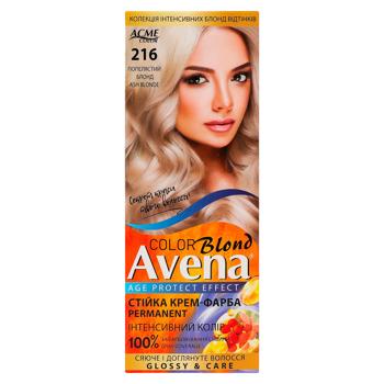 Краска для волос Avena Blond Color 216 135мл - купить, цены на BONUS - фото 1