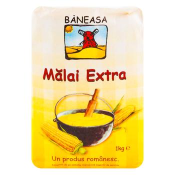 Крупа кукурузная Baneasa Экстра 1кг - купить, цены на BONUS - фото 1