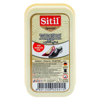 Губка для обуви Sitil Classic натуральный цвет - купить, цены на BONUS - фото 2