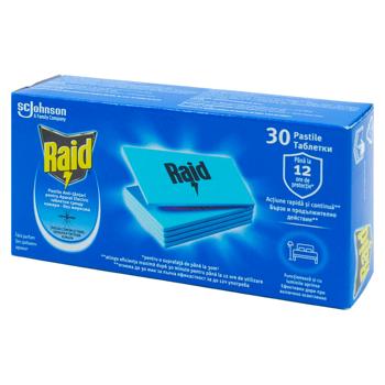 Пластины от комаров Raid 10шт - купить, цены на BONUS - фото 1
