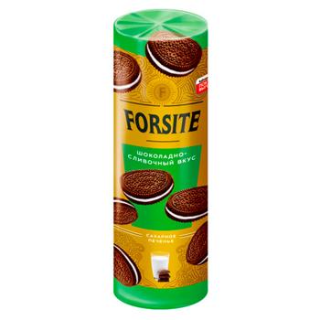 Печенье Forsite Шоколадно-сливочное 220г - купить, цены на BONUS - фото 1