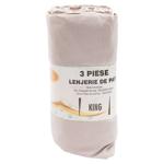 Lengerie de pat Mila Home 3 unitati 180*200*25cm/50*70cm