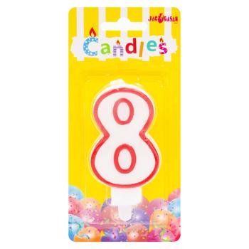 Luminare torta cifra 8 - cumpărați, prețuri pentru BONUS - foto 1