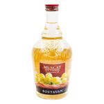 Vin Bostavan Muscat alb demidulce 1l