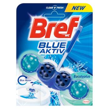 Блок для унитаза Bref Blue Aktiv Eucalipt 50г - купить, цены на BONUS - фото 1