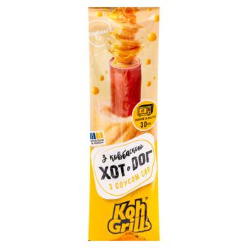 Hot-Dog Globino Koh Grills cu salam si sos cascaval 135g - cumpărați, prețuri pentru BONUS - foto 1