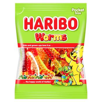 Bomboane gumate Haribo Viermisori 100g - cumpărați, prețuri pentru BONUS - foto 1