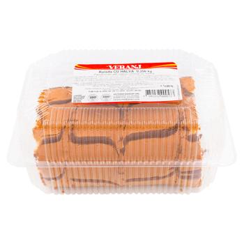 Рулет Veranj с халвой 350г - купить, цены на BONUS - фото 1
