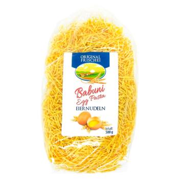 Paste fainoase Babuni Taitei cu ou medii 500g - cumpărați, prețuri pentru BONUS - foto 1