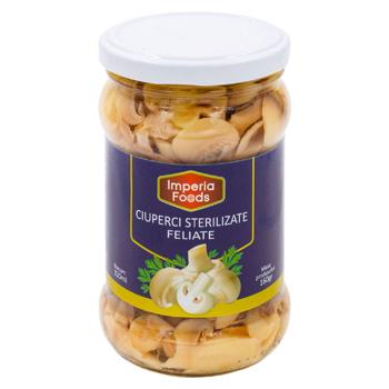 Sampinioane Imperia Foods sterilizate feliate 320ml - cumpărați, prețuri pentru BONUS - foto 1