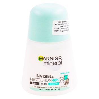 Антиперспирант шариковый Garnier Invisible Protection 50мл - купить, цены на BONUS - фото 1