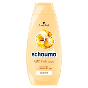 Шампунь Schauma Q10 Fullness 400мл - купить, цены на BONUS - фото 1
