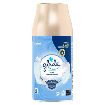 Odorizant spray Glade Pure Clean Linen rezerva automat 269ml - cumpărați, prețuri pentru BONUS - foto 1