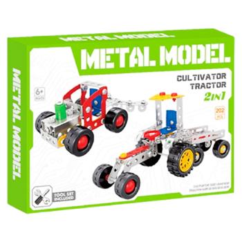 Set de constructie Cultivator si tractor metalic 202 elem - cumpărați, prețuri pentru BONUS - foto 1