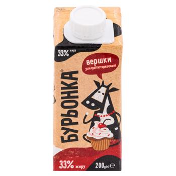 Frisca Bureonka ultrapasteurizata 33% 200g - cumpărați, prețuri pentru BONUS - foto 1