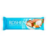 Baton de ciocolata Roshen cu cocos si migdale 29g