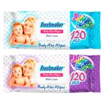 Servetele umede Freshmaker Jumbo pack 120buc cu capac