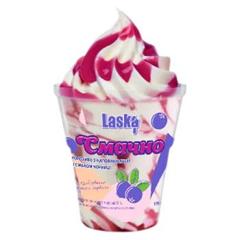 Inghetata Laska Smachno Afine 12% 115g - cumpărați, prețuri pentru BONUS - foto 1