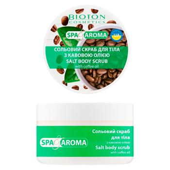 Scrab de corp Bioton Spa Aroma sare/ulei de cafea 250g - cumpărați, prețuri pentru BONUS - foto 1
