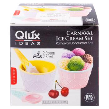 Набор пластик Qlux для мороженого - купить, цены на BONUS - фото 2