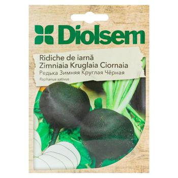 Семеня Diolsem Редька Зимняя черная 15г - купить, цены на BONUS - фото 1