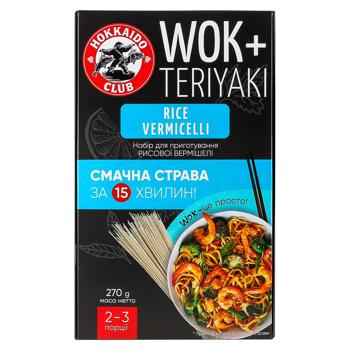 Fidea din orez Wok Teriyaki Hokkaido Club 270g - cumpărați, prețuri pentru BONUS - foto 1