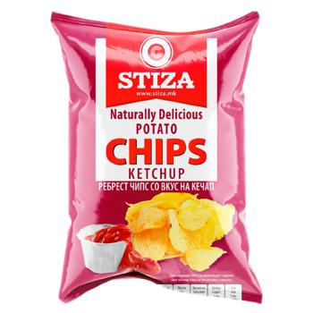 Chipsuri Stiza Ketchup 60g - cumpărați, prețuri pentru BONUS - foto 1