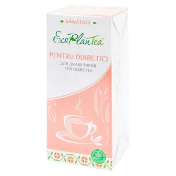 Ceai din plante EcoPlanTea pentru diabetici 1.5g*30buc - cumpărați, prețuri pentru BONUS - foto 1