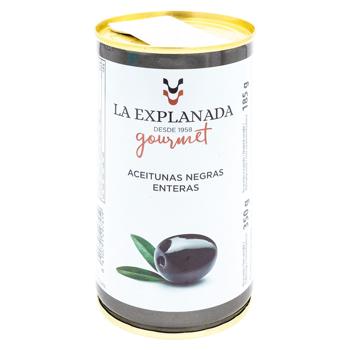 Olive Explanada negri intregi  200/220 370ml/185g - cumpărați, prețuri pentru BONUS - foto 1
