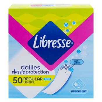 Absorbante zilnice Libresse Regular Deo 50buc - cumpărați, prețuri pentru BONUS - foto 2