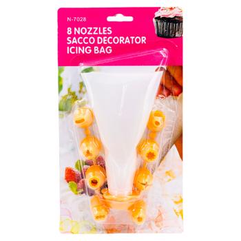 Sac pentru patiserie 8cm*0.8cm 8 forme - cumpărați, prețuri pentru BONUS - foto 1