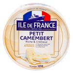 Cascaval mucegai Petit Ile de France Camembert 125g
