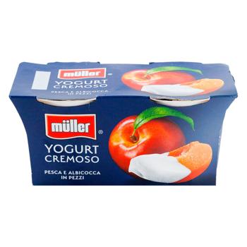 Йогурт Muller Персик абрикос 125г*2шт - купить, цены на BONUS - фото 2