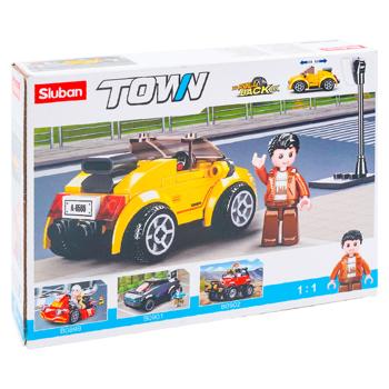 Constructor Sluban Masina sport cu inertie 85 elem - cumpărați, prețuri pentru BONUS - foto 4