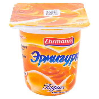 Budinca Ermigurt Caramel 3% 100g - cumpărați, prețuri pentru BONUS - foto 1