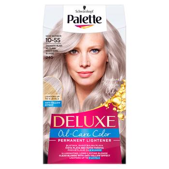 Vopsea pentru păr Palette Deluxe 10-55 Blond rece prafuit - cumpărați, prețuri pentru BONUS - foto 1