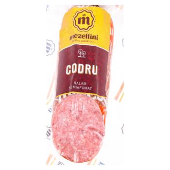 Колбаса Mezellini Codru полукопченая - купить, цены на BONUS - фото 1