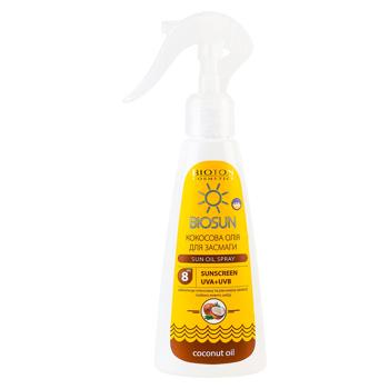 Ulei de cocos pentru bronz Bioton SPF8 150ml - cumpărați, prețuri pentru BONUS - foto 1