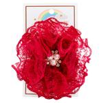 Fundita Dantela cu perla Bordo 040
