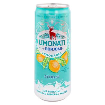 Bautura carbogazoasa Borjomi Limonati Citrus 0.33l - cumpărați, prețuri pentru BONUS - foto 1