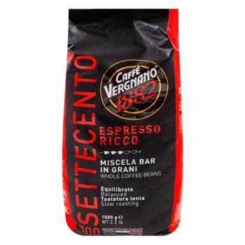 Cafea boabe Vergnano Ricco 700 1kg - cumpărați, prețuri pentru METRO - foto 1