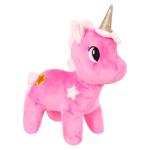 Jucarie moale Unicorn purpuriu h30cm