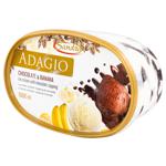 Inghetata Adagio Sandra ciocolata/banana 550g