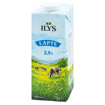 Lapte ILYS UHT 2.5% 1l - купить, цены на BONUS - фото 1