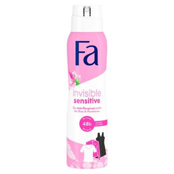 Deodorant spray Fa Invisible sensitive 150ml - cumpărați, prețuri pentru BONUS - foto 1