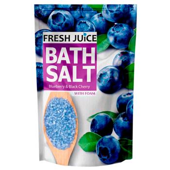 Sare p/baie Fresh Juice 500g blueberry & black cherry - cumpărați, prețuri pentru BONUS - foto 1